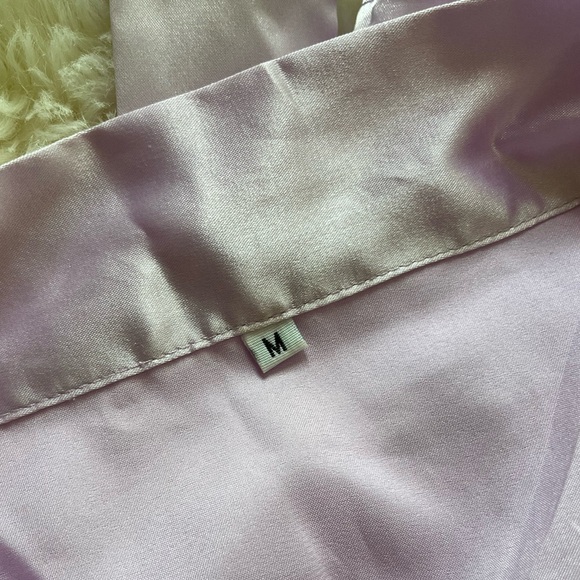 NWOT Lilac Short Kimono Silky Robe! - Picture 7 of 7